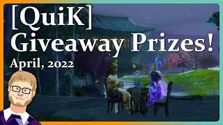 Thumbnail: [QuiK] Guild Donation Raffle Prizes ► 2022-04 ► #GuildWars2