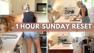 Thumbnail: Sunday Reset That Doesn't Feel Like Work | ONE HOUR ROUTINE