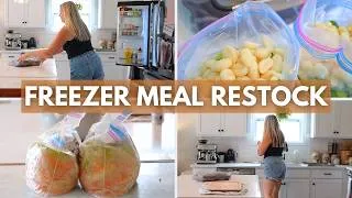 Thumbnail: Easy Freezer Meal Prep | BACK TO SCHOOL FREEZER MEALS
