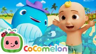 Thumbnail: Down by the Bay during HEAT WAVE!  ☀💧 | Cocomelon |Toddler Songs | Healthy Habits for kids