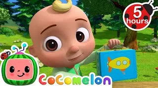 Thumbnail: 🥪Lunch Time Snacks and Songs For Kids!🧺🎶| JJ's Animal Time | Moonbug Kids– Food & Family Cartoons
