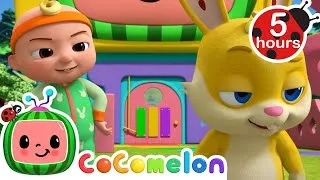 Thumbnail: 🛝JJ's Play Ground Games!🦆🦆🪿 | JJ's Animal Time! | Moonbug Kids – Food & Family Cartoons