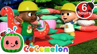 Thumbnail: 🏰Pillow Forts And Fun Home Crafts!🏡💖 | CoComelon | Moonbug Kids – Food & Family Cartoons