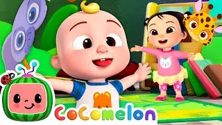 Thumbnail: Peek-a-Boo Safari! 🦁 | CoComelon | Kids Songs | Moonbug Mornings 🌞