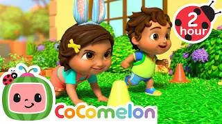 Thumbnail: Nina's Tortoise and the Hare Race 🐢🐇 | CoComelon | Sing Along | Learn about Animals