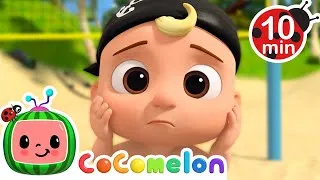 Thumbnail: 🏖️Beach Bops and Boogie!☀️🕺 | CoComelon - JJ's Animal Time! | Moonbug Kids - Fun Song with Friends