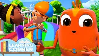 Thumbnail: Why Do We Dance? 🪩  | 📖Blippi Wonders📖Moonbug Kids📖Learning Corner