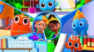 Thumbnail: Who Are The Curiosity Crew? | 📖Blippi Wonders📖Moonbug Kids📖Learning Corner