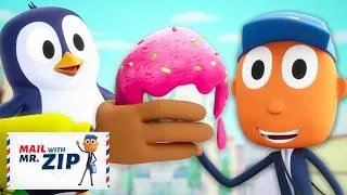 Thumbnail: Urgent Ice Cream Delivery! | Mail With Mr. ZIP | Life at Sea | Kids Learning | Toddler Show
