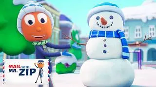 Thumbnail: Mr. ZIp Makes a Snowman! | Life at Sea | Kids Learning | Toddler Show