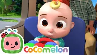 Thumbnail: JJ Drives The Bus 🛞 CoComelon 🚌 Nursery Rhymes for Kids