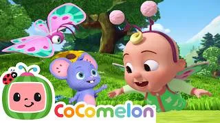 Thumbnail: JJ and the Beautiful Butterfly! 🦋 | JJ's Animal Time | Animal Adventures for Kids