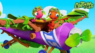 Thumbnail: Flight Of The Ants ✈️🐜Joey and Boo's DIY Airplane Adventure!  | Animal Adventures for Kids