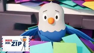 Thumbnail: 📫Mega Mail Mix-Up!✉️ @mailwithmrzip | Moonbug Kids - Friendship & Adventure