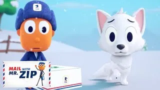Thumbnail: 📫Snow Day Delivery!❄️✉️ @mailwithmrzip | Moonbug Kids - Friendship & Adventure