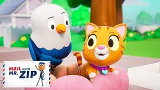 Thumbnail: Cat Rescue Mission! 📦 | Mail With Mr. Zip | Kids Songs | Sing a Long