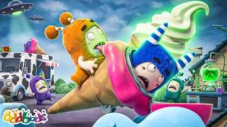 Thumbnail: Don't Touch The Ice Cream | Oddbods 👹 | Action Cartoons For Kids