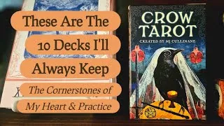 Thumbnail: The 10 Decks I'll Always Keep 🥰 #TarotDecksForLife