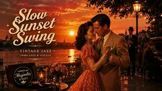 Thumbnail: Slow Sunset Swing 🌅 Vintage Summer Jazz | 1940s Female Vocals, Romantic Swing & Sunset Ambience