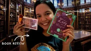 Thumbnail: the lady who stayed book review while doing my make up! // booktube philippines.