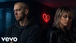 Thumbnail: Eminem ft. Miley Cyrus – Love Is Poison (2026 AI Music Video)