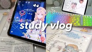 Thumbnail: 6am STUDY VLOG 📚📎 finals week, study motivation, school morning routine, productivity