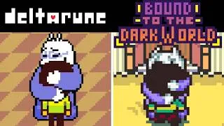 Thumbnail: Deltarune - PC vs SNES Gameplay Comparison | Bound to the Dark World Demake