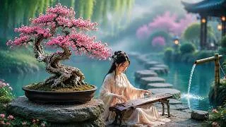 Thumbnail: Plum Garden Serenity | Flute & Guzheng for Meditation & Relaxation | Moonstruck Zen Music #35