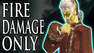 Thumbnail: Can You Beat Morrowind With Only Fire Damage?