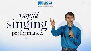 Thumbnail: A Joyful Singing Performance by  Vedant T - Moon Technolabs
