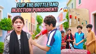 Thumbnail: 😱 Bottle flip fun injection punishment | sui wala injection funny video | injection wala  MoonVines