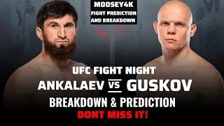 Thumbnail: ROUNTREE OUT AND GUSKOV IN! My ufc fight night fight breakdown and prediction 