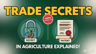 Thumbnail: Trade Secrets in Agriculture Explained | TRIPS Article 39, Confidential Business Information