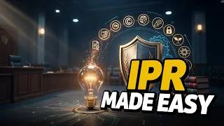 Thumbnail: Intellectual Property Rights (IPR) Explained | Types, Benefits & Complete Introduction