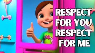 Thumbnail: Respect for You, Respect for Me 🤝 | Kids' Song About Kindness, Boundaries & Respect