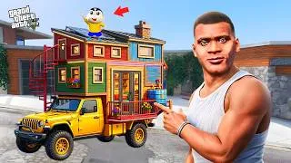 Thumbnail: SECRET Car House Mod? Franklin & Shin-chan Find a New Home! | Grand Theft Auto V