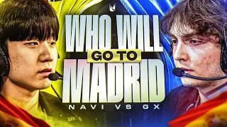 Thumbnail: WHO WILL GO TO MADRID? - GX VS NAVI -  LEC SUMMER