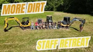Thumbnail: HANDS ON TRAINING ON MOCK JOBSITE. |MORE DIRT RETREAT| #earthmoving #construction #skidsteer 
