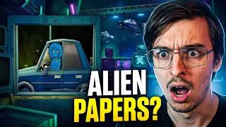 Thumbnail: PAPERS PLEASE BUT ITS SCIFI!?| XenoFeels Demo