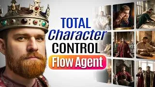 Thumbnail: Google Flow AGENT: How to get PERFECT Images & Videos of Your CHARACTER