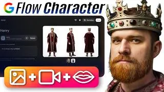 Thumbnail: How to Use Google Flow CONSISTENT CHARACTER Tool (Step-by-Step Tutorial)