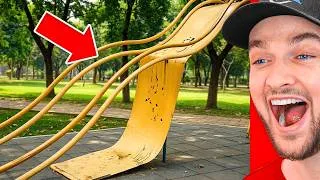 Thumbnail: World’s Funniest Playground Fails!