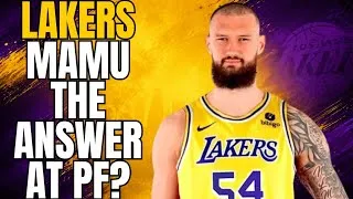 Thumbnail: SANDRO MAMU THE LAKERS ANSWER AT POWER FORWARD?!
