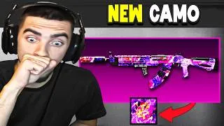 Thumbnail: New *SECRET* Animated Rosefire Camo Unlock in Warzone! 😍(Season 4 Placement Challenges)