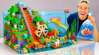 Thumbnail: 24 Hour Fish Tank Build Challenge! (Buying and Catching Fish)