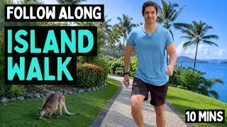 Thumbnail: Walk the Great Barrier Reef With Me | 10 Minute Indoor Walking Workout