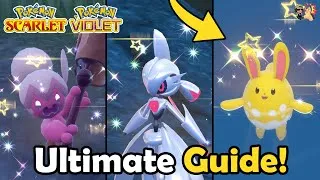Thumbnail: The ULTIMATE SHINY HUNTING GUIDE in Pokémon Scarlet & Violet!