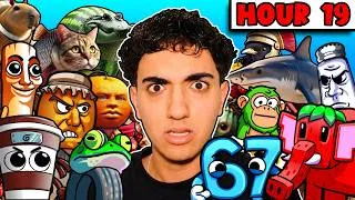 Thumbnail: Playing BRAINROT GAMES for 24 HOURS!