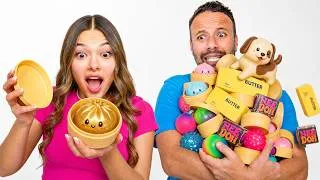 Thumbnail: HACEMOS LOS SQUISHYS  Y DUMPLINGS VIRALES EN CASA | MORENO FAMILY