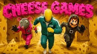 Thumbnail: 🧀 Squid Game x Cheese Escape 🦑 | Interactive Warm-Up Challenge | Can You Escape?